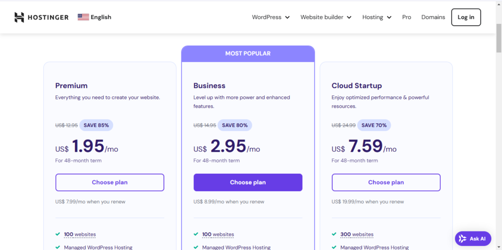 hostinger - nuunguide